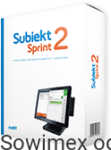 Subiekt Sprint 2 (licencja elektroniczna - 1 st.)