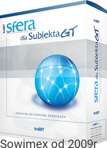 Sfera dla Subiekta GT (licencja elektroniczna)